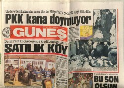 Güneş Gazetesi 25 Ocak 1987 - PKK Kana Doymuyor GZ61542 - 2
