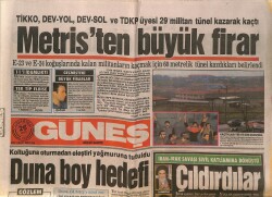 Güneş Gazetesi 26 Mart 1988 - İran-Irak Savaşı Sivil Katliamına Dönüştü - Bülent Hanım Kalbini Verdi - Michael Jackson 5 Milyara Baba Olacak GZ151496 - 1