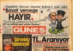 Güneş Gazetesi 26 Ocak 1986 - Sahnede Emel Sayın Muazzez Abacı Zirvesi - Atasoy'a Görkemli Düğün GZ157720 - Gökçekoleksiyon