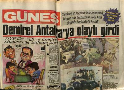 Güneş Gazetesi 27 Ekim 1986 - Doğum Günü Hediyesi GZ58354 - 1