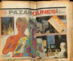 Güneş Gazetesi 28 Aralık 1986 - 21. Yüzyılın Eşiğindeyiz GZ61621 - 2