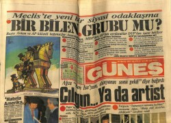 Güneş Gazetesi 28 Mayıs 1985 - Ağca Ben İsayım , dünyanın sonu geldi diye bağırdı GZ60724 - 1