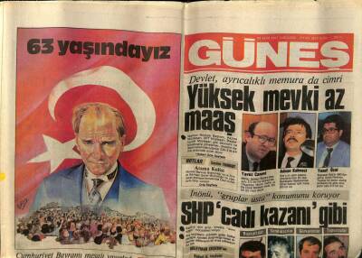Güneş Gazetesi 29 Ekim 1986 - Doğum Günü Hediyesi GZ58334 - 1