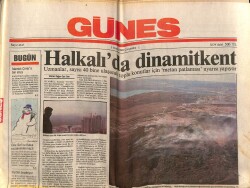 Güneş Gazetesi 3 Ocak 1990 - Uzmanlar , Sayısı 40 Bine Ulaşacak Toplu Konutlar İçin Metan patlaması Uyarısı Yapıyor GZ72174 - 2