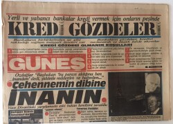 Güneş Gazetesi 3 Temmuz 1985 - Yüce Divandaki Yargılamada Eski Bakan Kendisini Savundu GZ13742 - 2
