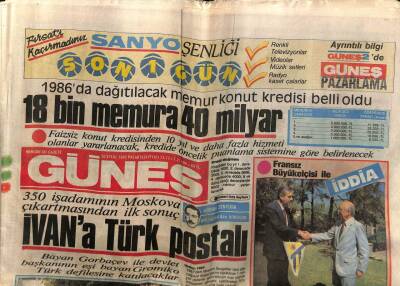 Güneş Gazetesi 30 Eylül 1985 - Doğum Günü Hediyesi GZ55725 - 1