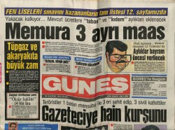 Güneş Gazetesi 30 Haziran 1989 - Ajda Pekkan Kocasıyla Düşman Çatlattı GZ61534 - 2
