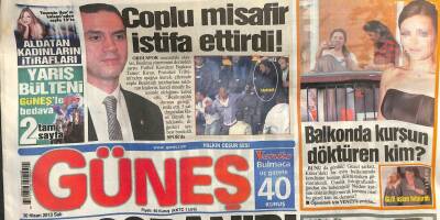 Güneş Gazetesi 30 Nisan 2013 - Erdoğandan Süleyman Demirele Ağır Sözler Çobandı Koyun Oldu GZ107643 - 1