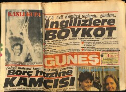 Güneş Gazetesi 31 Mayıs 1985 - Kanlı Kupa GZ60718 - 1