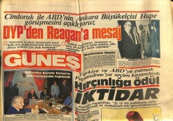 Güneş Gazetesi 4 Haziran 1985 - Papandreu Akıllansın GZ60715 - 2