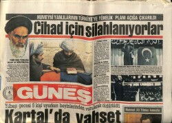 Güneş Gazetesi 4 Ocak 1987 - Humetni Yanlılarının Türkiyeye Yönelik Planı Açığa Çıktı Cihad İçin Silahlanıyorlar GZ61549 - 2