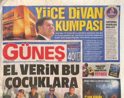 Güneş Gazetesi 4 Ocak 2015 - Sarıkamışa Veda - THY Hosteslerine Zorlu Eğitim GZ125693 - 1