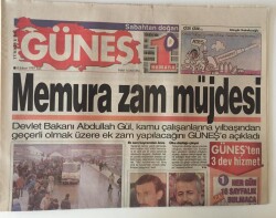 Güneş Gazetesi 4 Şubat 1997 - Balkanlar Kaynıyor, Memura Zam Müjdesi , Vatandaş Cefada Sosyete Sefada GZ13748 - 2