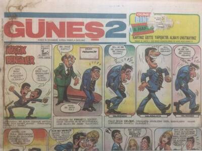 Güneş Gazetesi 5 Eki 6 Haziran 1983 - Küçük Benciller GZ38675 - 1