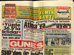 Güneş Gazetesi 5 Haziran 1986 - Emel Sayınla David Younes Evlendiler GZ62034 - 2