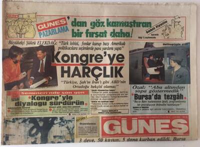 Güneş Gazetesi 5 Nisan 1986 - Gönül Yazarı Hizmetçisi Soydu ,Demirelin İyi Günü GZ13744 - 2