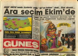 Güneş Gazetesi 5 Temmuz 1986 - Sencer Güneşsoy Ankaradan Yazıyor GZ62051 - 2