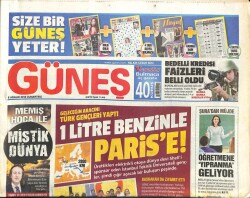 Güneş Gazetesi 6 Aralık 2014 - Masal Şehri Prag - Russell Önce Cepleri Toplattı GZ100142 - 1