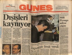 Güneş Gazetesi 6 Ekim 1990 - Ardahan Piyade Alayında Cinayet GZ72177 - 1