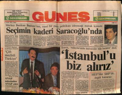 Güneş Gazetesi 6 Eylül 1991 - Doğum Günü Hediyesi GZ58438 - 1