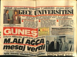 Güneş Gazetesi 6 Haziran 1985 - Cindoruk Çankayada GZ60714 - 1