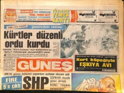 Güneş Gazetesi 6 Haziran 1986 - Hüseyin Altın Kaset Afişi - Sakıp Sabancı 