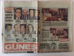 Güneş Gazetesi 6 Kasım 1986 - İnönü Baykalla İpleri Kopardı GZ13264 - 2