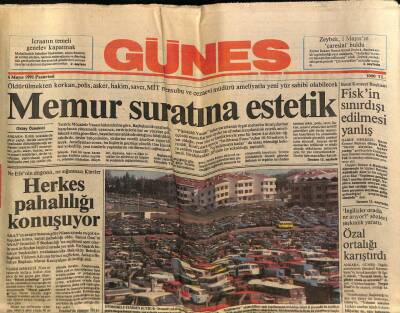 Güneş Gazetesi 6 Mayıs 1991 - Güreşte Gurur Günü GZ60702 - 1