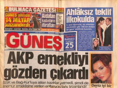 Güneş Gazetesi 7 Aralık 2006 - ABD Savunma Bakanından Açıklama Irak Bölünürse Türkiye Girer ! GZ116681 - 1