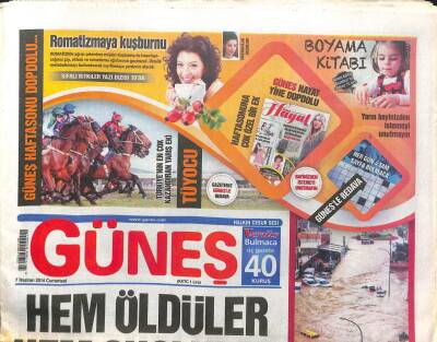 Güneş Gazetesi 7 Haziran 2014 - O Ses Kaydı Montaj GZ104525 - 1