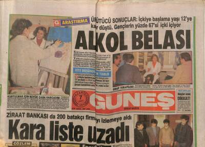Güneş Gazetesi 7 Mart 1988 - Sabancı , Yunan Tvsinde Konuştu GZ82832 - 1