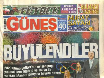 Güneş Gazetesi 8 Eylül 2013 - Büyülendiler, Koalisyona İmzayı Attık GZ107500 - 1