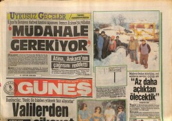 Güneş Gazetesi 8 Mart 1987 - 2 Bine Yakın Aydın Moskovada Buluştu GZ62674 - 1