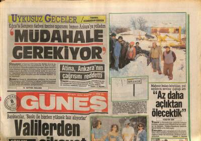 Güneş Gazetesi 8 Mart 1987 - 2 Bine Yakın Aydın Moskovada Buluştu GZ62674 - 1