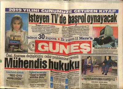 Güneş Gazetesi 8 Mayıs 1987 - Dışişleri İle Özal Ters Düştü GZ60670 - 1