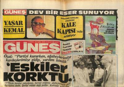 Güneş Gazetesi 9 Ağustos 1985 - Reagandan Sonra Nixonda Kanser GZ61614 - 1