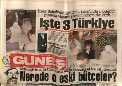 Güneş Gazetesi 9 Aralık 1986 - Doğum Günü Hediyesi GZ58349 - 1