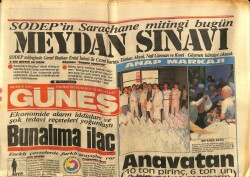 Güneş Gazetesi 9 Haziran 1985 - Mehmetçikten Tam İsabet GZ60711 - 2