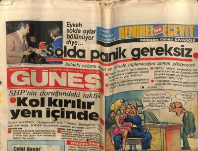 Güneş Gazetesi 9 Kasım 1985 - Doğum Günü Hediyesi GZ55748 - 1