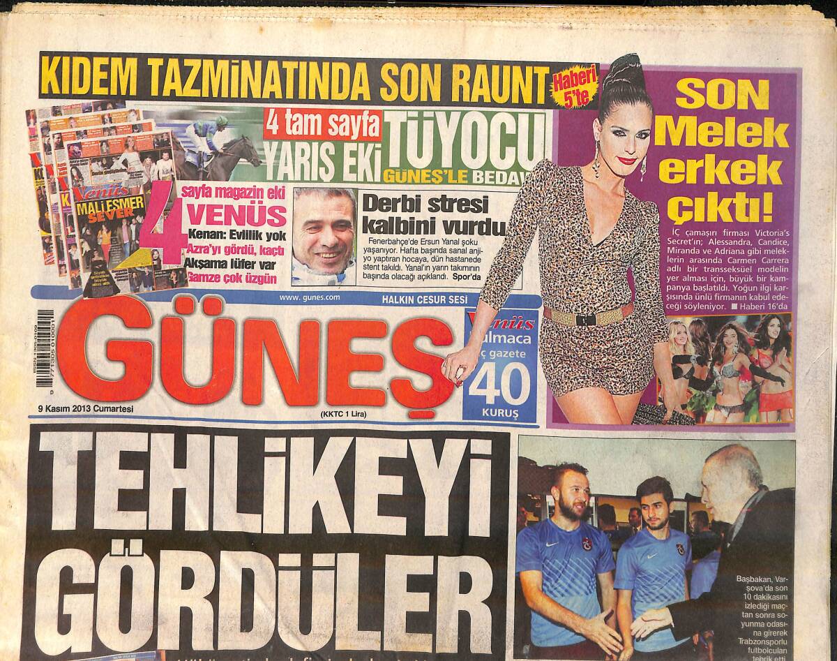 Güneş Gazetesi 9 Kasım 2013 - Bill Gates'in 113 Milyon Dolarlık Sarayı - Bülent Arınç Sitemi GZ159730 - 1