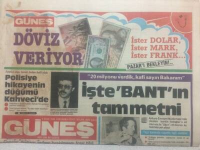 Güneş Gazetesi 9 Ocak 1985 - İlaca Zam GZ38160 - 1