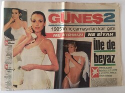 Güneş Gazetesi Güneş 2 Eki 15 Aralık 1984 - Selda Bağcan Sevenleriyle Birlikte GZ13257 - 2