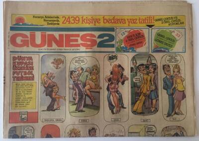 Güneş Gazetesi Güneş 2 Eki 27 Haziran 1982 - Dünya Kupası Üzerine Futbol Terimleri GZ22569 - 1