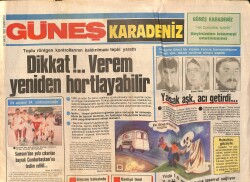 Güneş Gazetesi Karadeniz Eki 21 Mayıs 1993 - Orduspor Şampiyonluğa Doğru - Namık Kemal Yetiştirme Yurdu İçin Samsunlu Kadınlar Kolları Sıvadı GZ2895 - Gökçekoleksiyon