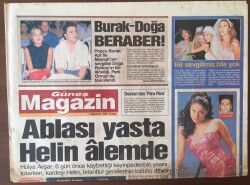 Güneş Gazetesi Magazin Eki 3 Ağustos 2001 - İbrahim Tatlıses Rumeli Hisarını Salladı GZ6878 - 2
