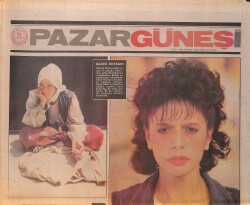Güneş Gazetesi Pazar Eki 21 Haziran 1987 GZ158146 - Gökçekoleksiyon