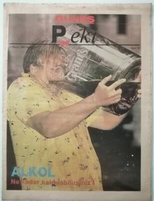 Güneş Gazetesi Peki Eki 13 Mayıs 1990 Aşkımız Aksarayın En Büyük Yangını -GZ37185 - 1