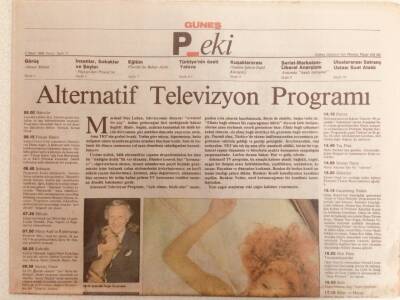 Güneş Gazetesi Peki Eki 4 Mart 1990 - Muhteşem Süleyman Döneminin Kültür Patlaması GZ38864 - 1