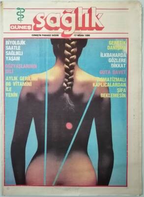 Güneş Gazetesi Sağlık Eki 17 Nisan 1986 Biyolojik Saatle Sağlıklı Yaşam -GZ37179 - 1