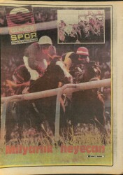 Güneş Gazetesi Spor Eki - Galatasarayda Bahar - Zonguldaksporu Sinir Bastı GZ127379 - 1